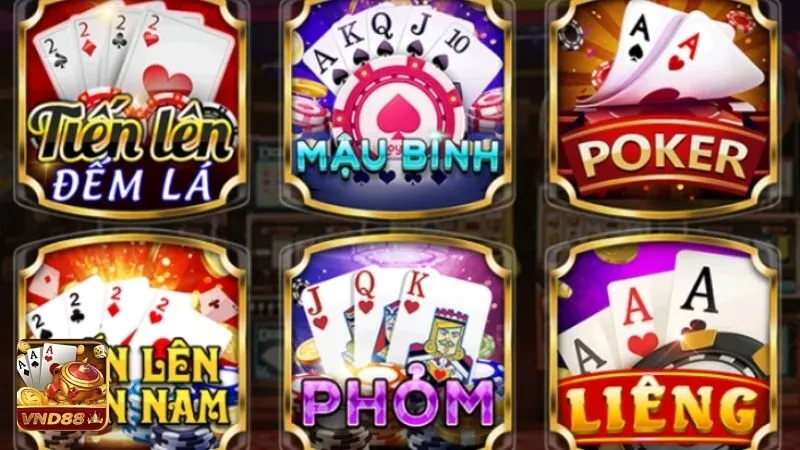 Hệ thống game bài đổi thưởng VND88